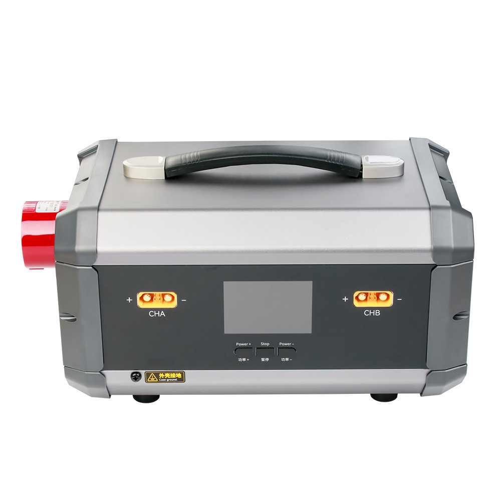 TATTU7200W PRO Dual Smart Charger 120A/9000W for 12S-18S Smart Battery