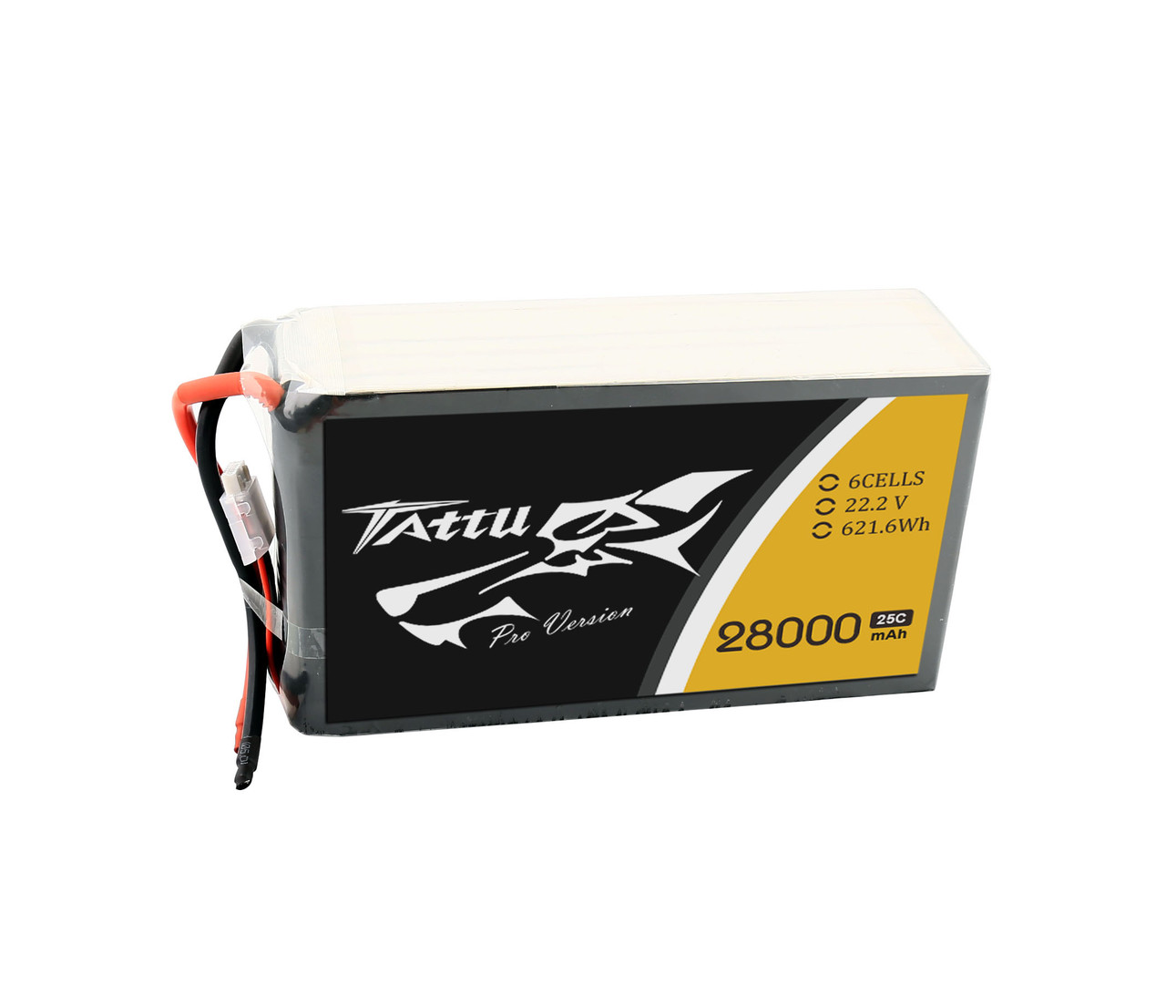 Tattu 28000mAh 6s 25C 22.2V Lipo Battery Pack with AS150 +XT150 Plug - Image 2