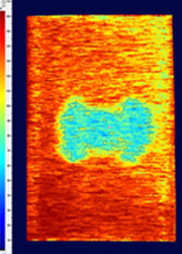 HEP-L series post-impact ultrasonic C-scan