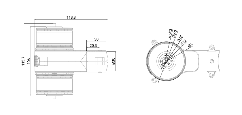 Technical Drawing X-505